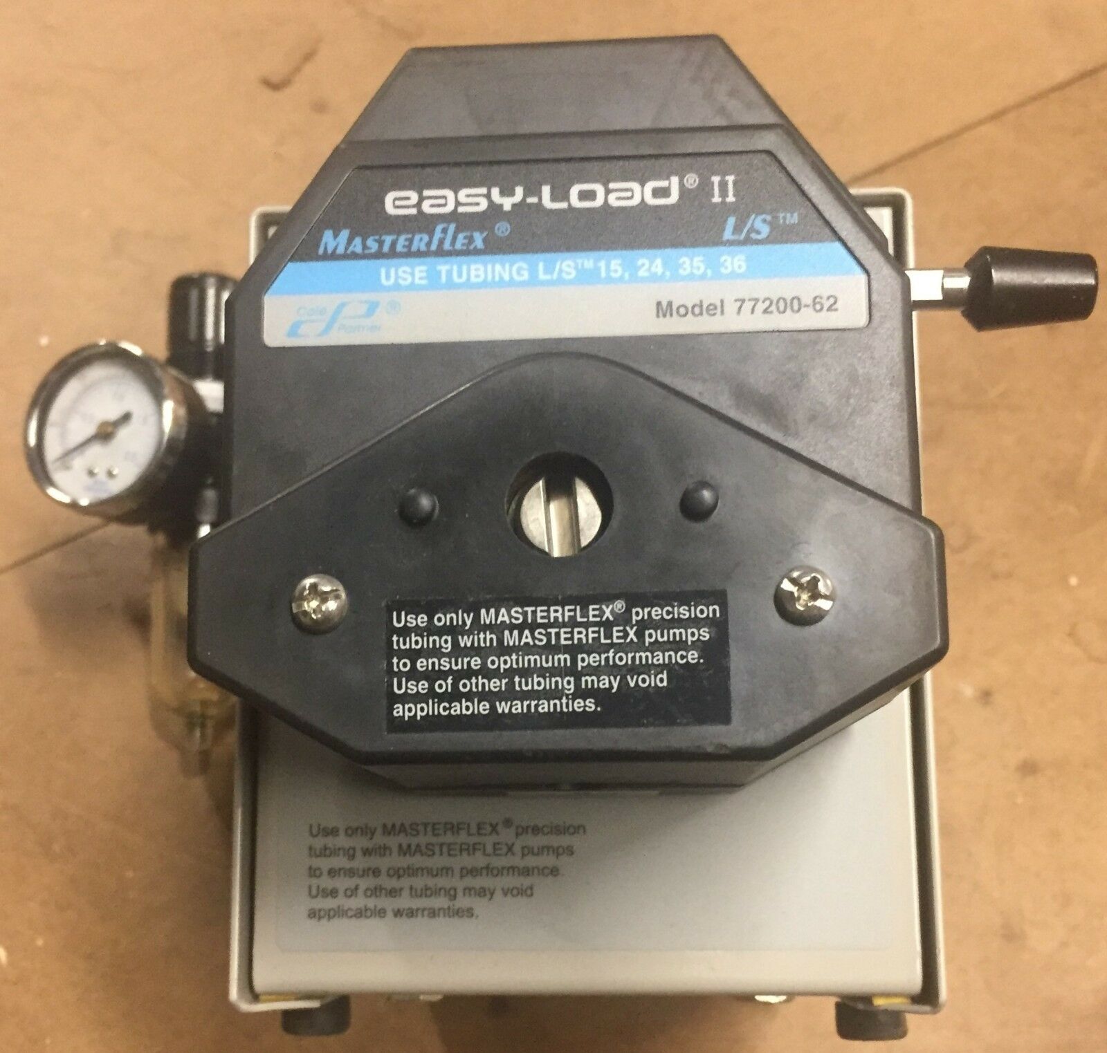 Used ColeParmer Masterflex L/S 756900 AirPowered Peristaltic Pump