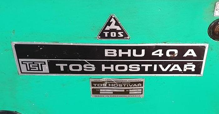 Used Tos BHU 40A Cylindrical Grinding Machine