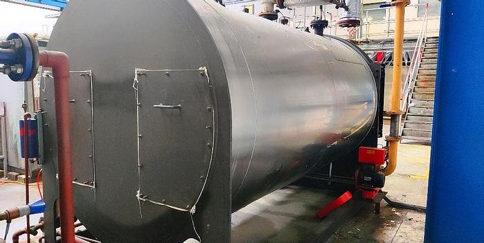 Used 2008 Fulton RBC1250 fuel-fired steam boiler