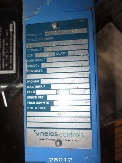 Unused Neles-G110Lh032Eb8Yc-3" Neles Globe Valve #28012