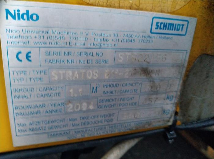 Gebruikt Nido Stratos B11-27 PALN