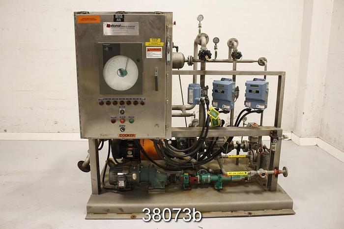 Used National Starch Model C160-395 Skid Mounted Starch Cooker #38073