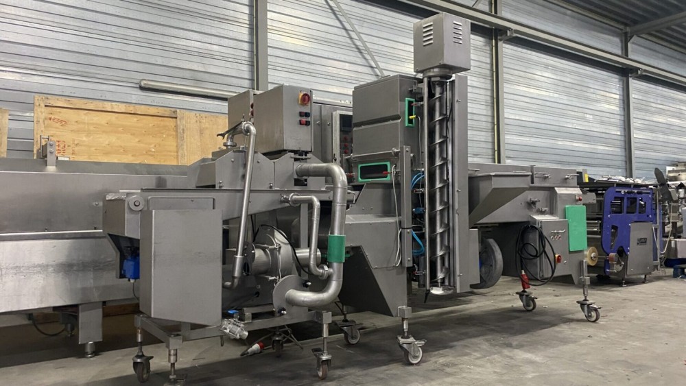 Used Meyn batter and breading line