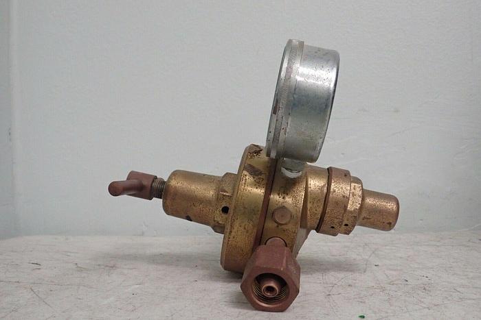 Used Matheson 9-350 Regulator with 2 Gauges 63-3133 & 63-3142