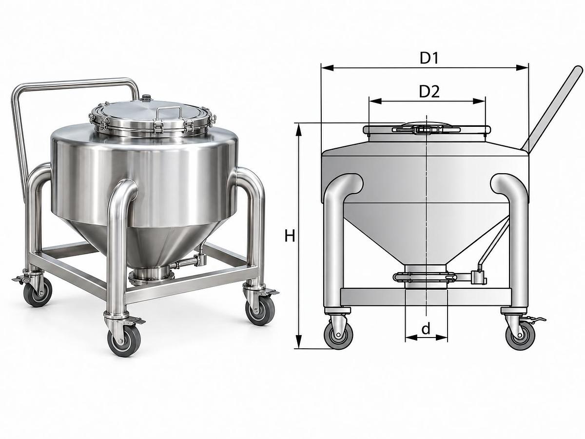 Round Tablet Hopper (LDPC),Round Tablet Hopper (LDPC) | TabTech GTS