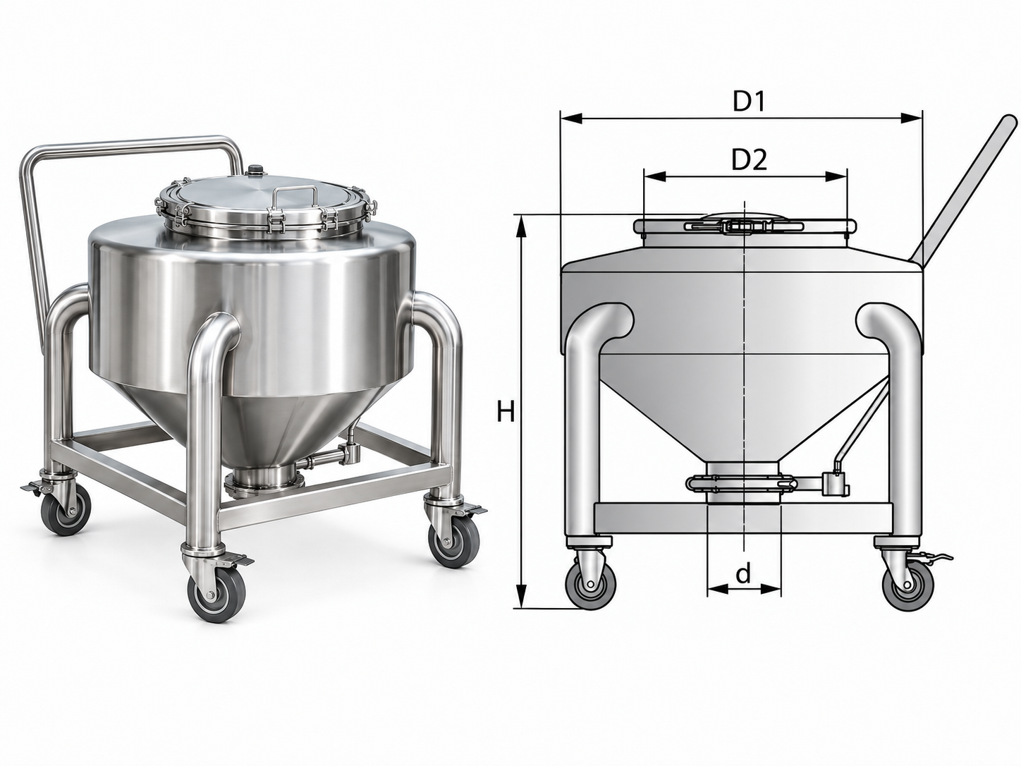 Round Tablet Hopper (LDPC),Round Tablet Hopper (LDPC) | TabTech GTS
