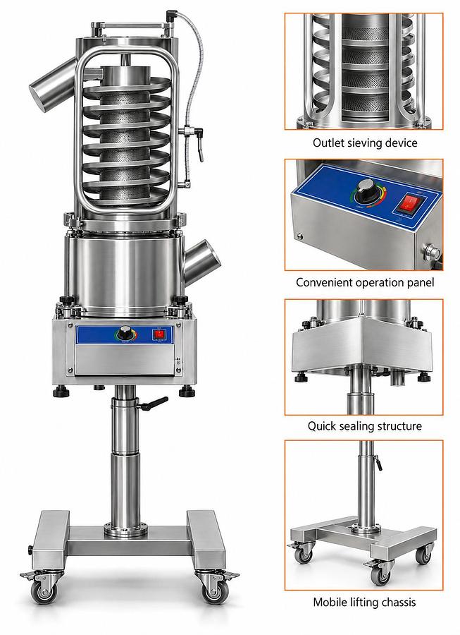 Upward Tablet Deduster (SZS750),Upward Tablet Deduster (SZS750) | TabTech GTS