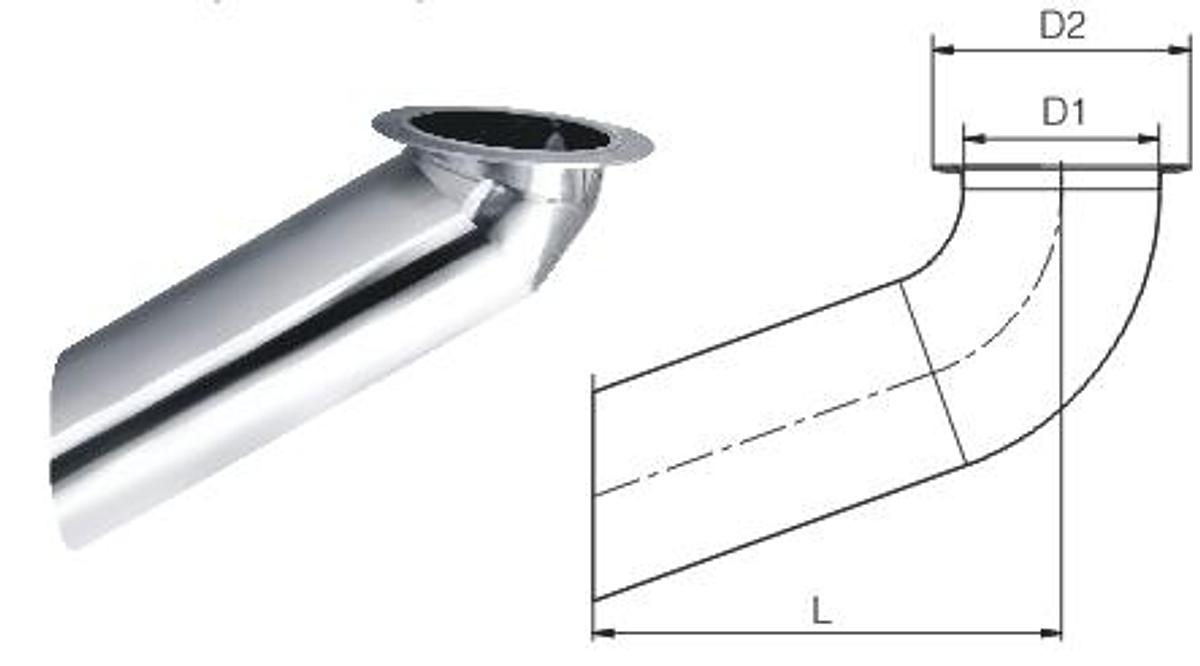 Coater Feed Pipe (AJB),Coater Feed Pipe (AJB) | TabTech GTS