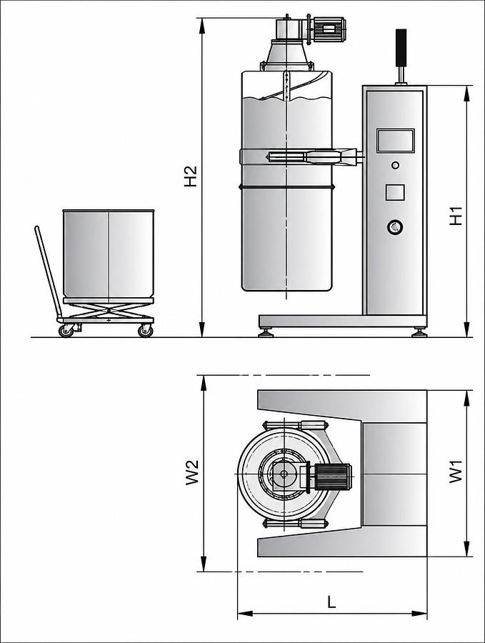 High-Efficiency Powder Mixer (GH),High-Efficiency Powder Mixer (GH) | TabTech GTS