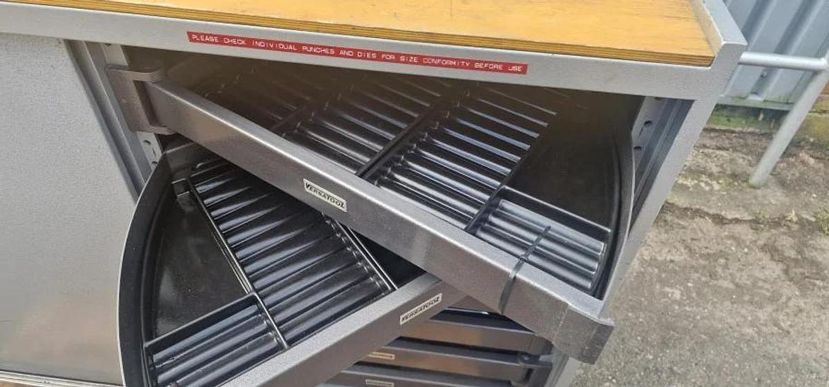 Used Versatool Punch Storage Cabinet