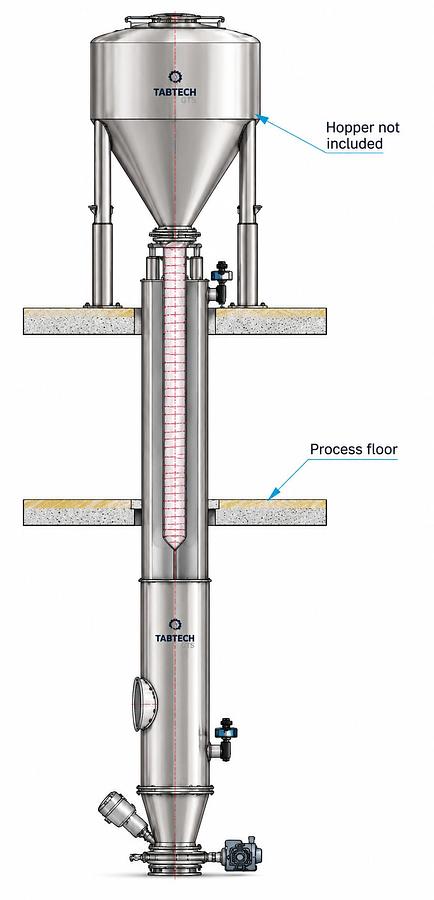 Inter-Floor Buffered Discharge System (FW),Inter-Floor Buffered Discharge System (FW) | TabTech GTS