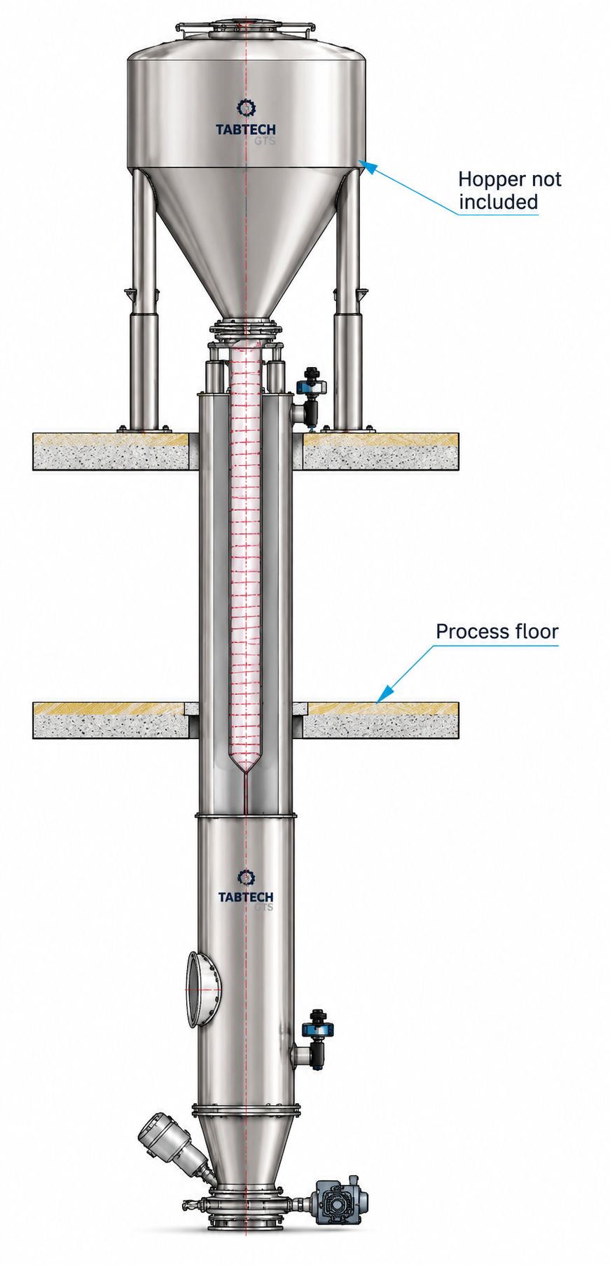 Inter-Floor Buffered Discharge System (FW),Inter-Floor Buffered Discharge System (FW) | TabTech GTS