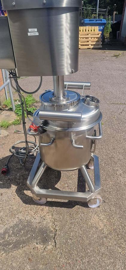 Used Stainless Steel Mixing Vessel 50 Litres