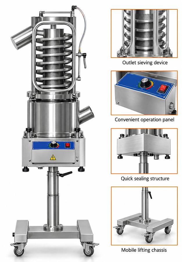 Upward Tablet Deduster (SZS950),Upward Tablet Deduster (SZS950) | TabTech GTS