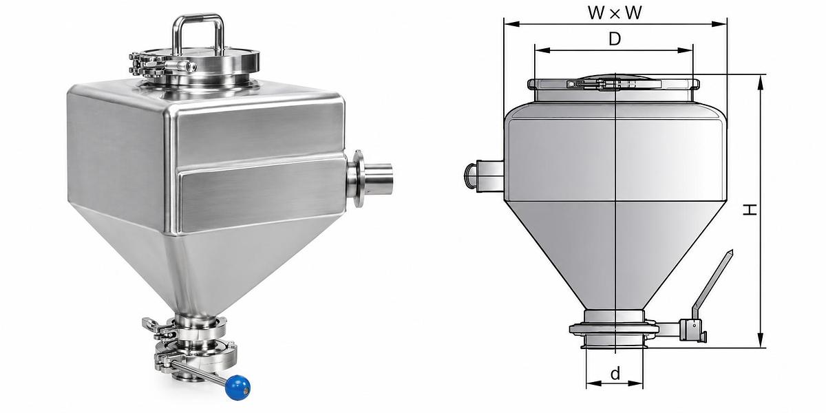 Mobile Mixing Hopper (LDS),Mobile Mixing Hopper (LDS) | TabTech GTS
