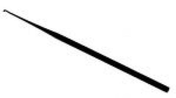 Used Curette Tympanic Ring Rosens Black No 6 160mm AESCULAP LE92006W