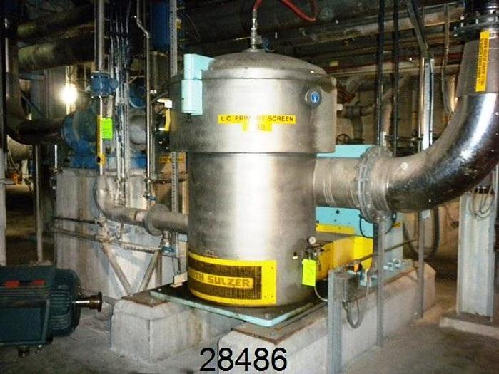 Used Voith Vps 20 Pressure Screen, Vps 20, #28486