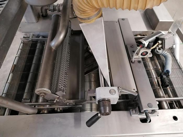 Used Enrobing machine CHOCOTEC Type S-40 with approx. 400 mm working width, 2004.