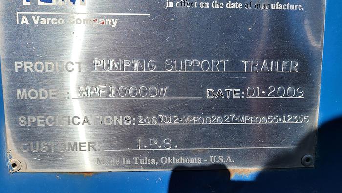 Used 2009 TEM Double Pumper Trailer