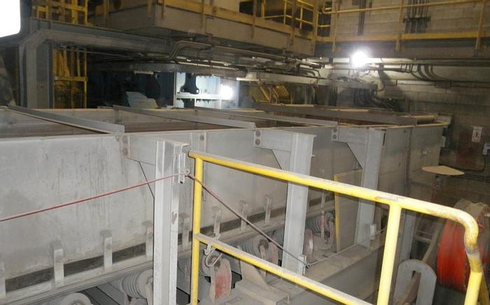 Used Feeder, Belt, 80" X 45', C/st, Hydraulic, Grizzly #S738502