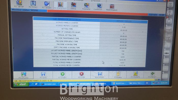 Used 2012 Biesse Artech Akron 440 Automatic Edgebander #BM2399