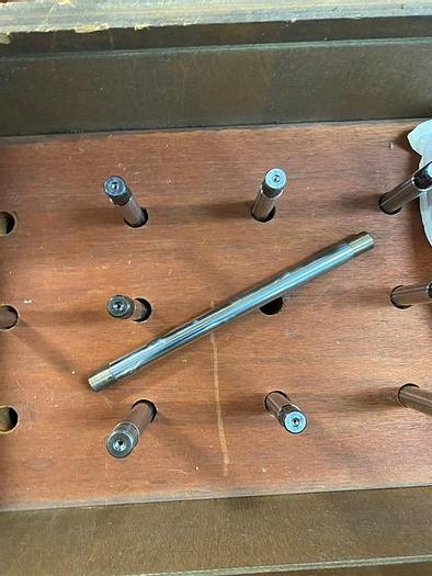 Used Precision Mandrels for Gleason/M&M Gear Inspection -50+ Mandrels Hardened Tool Steel Gleason
