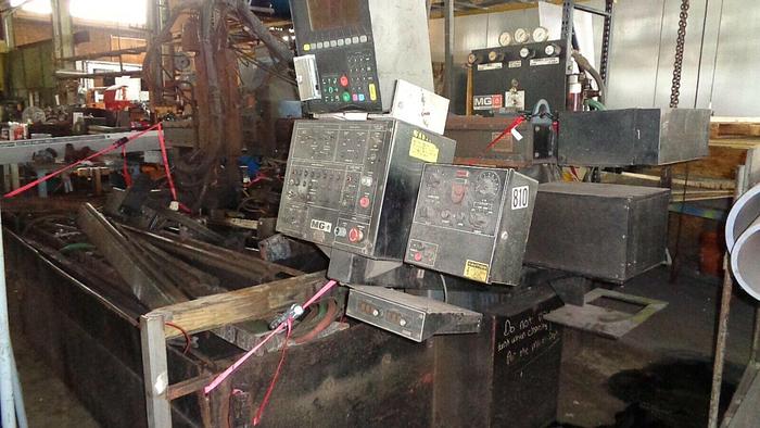 Used MG Industries Plasma Cutter w/Hypertherm H-601 & Hypertherm HT 4001 Power Supply