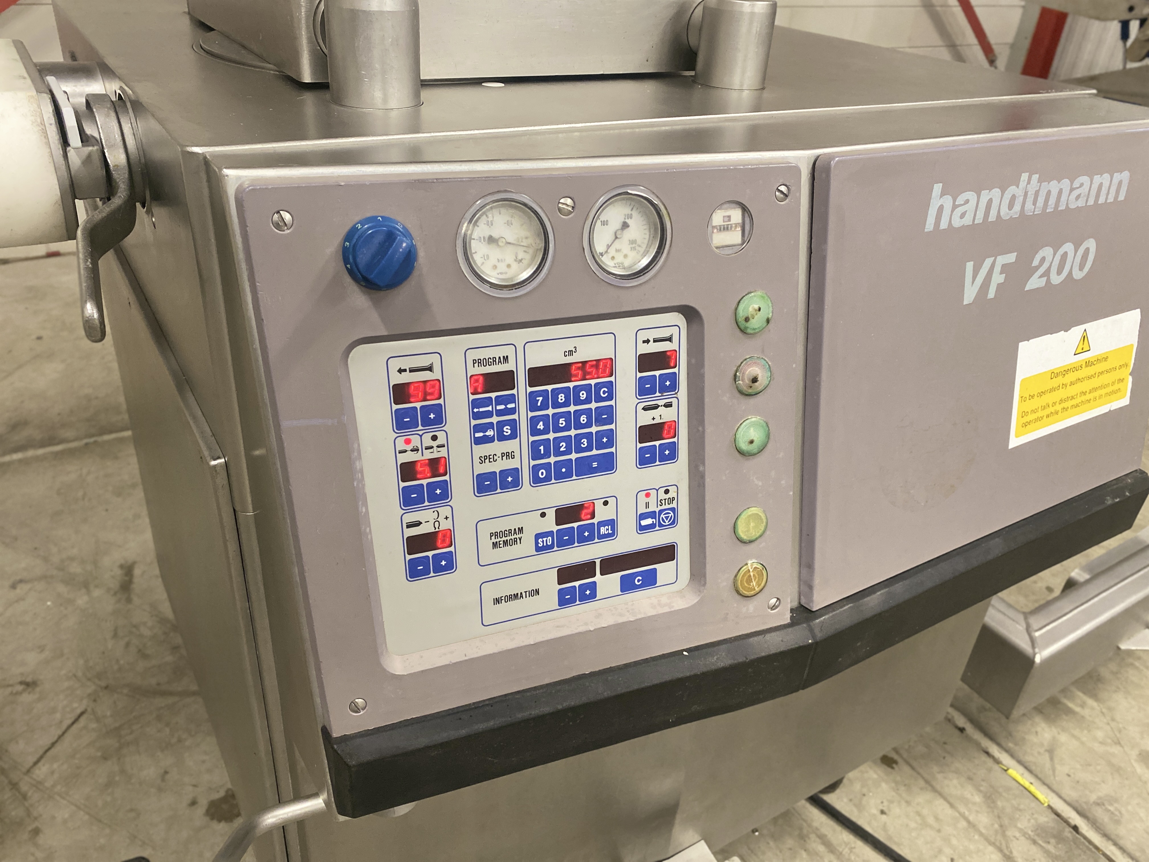 Used Handtmann VF200 vacuum filler