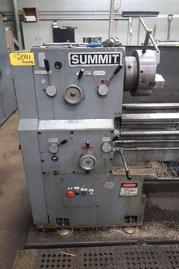 Used SUMMIT GAP BED ENGINE LATHE