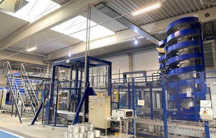Used Used Krones PET Filling line for Still Water and CSD