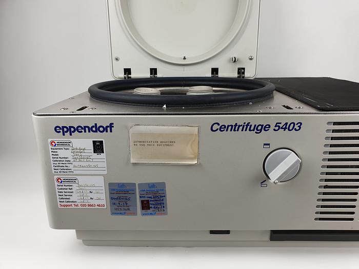Used Eppendorf 5403 Centrifuge