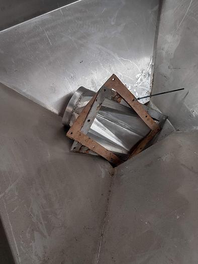 Used Flexicon 4" auger feeder Stainless contact