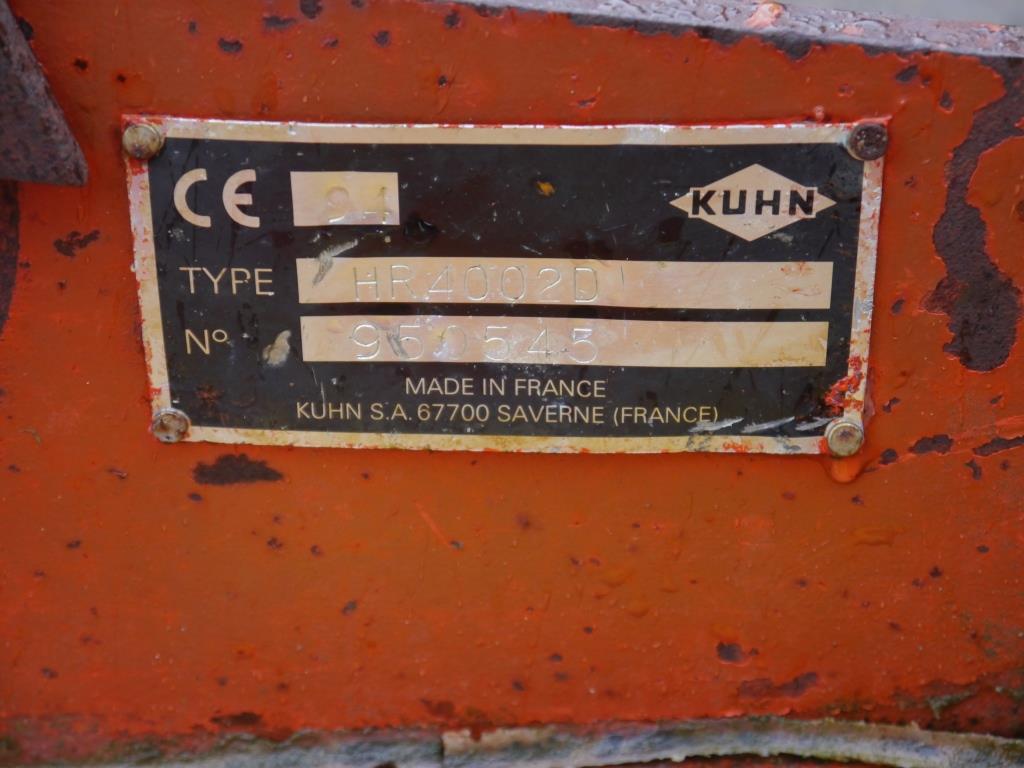 Used Kuhn HR4002D Power Harrow