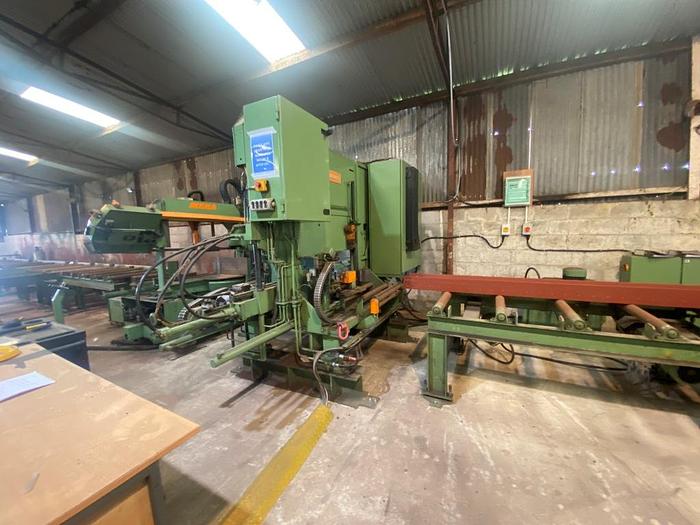 Used 2001 Peddinghaus BDL760/3 with Meba 400DG-700 Saw/Drill Line