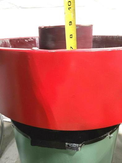 Used Bel Air Finish Master 1.3 CFt Vibratory Finishing Machine FM-4000 Polish Deburr