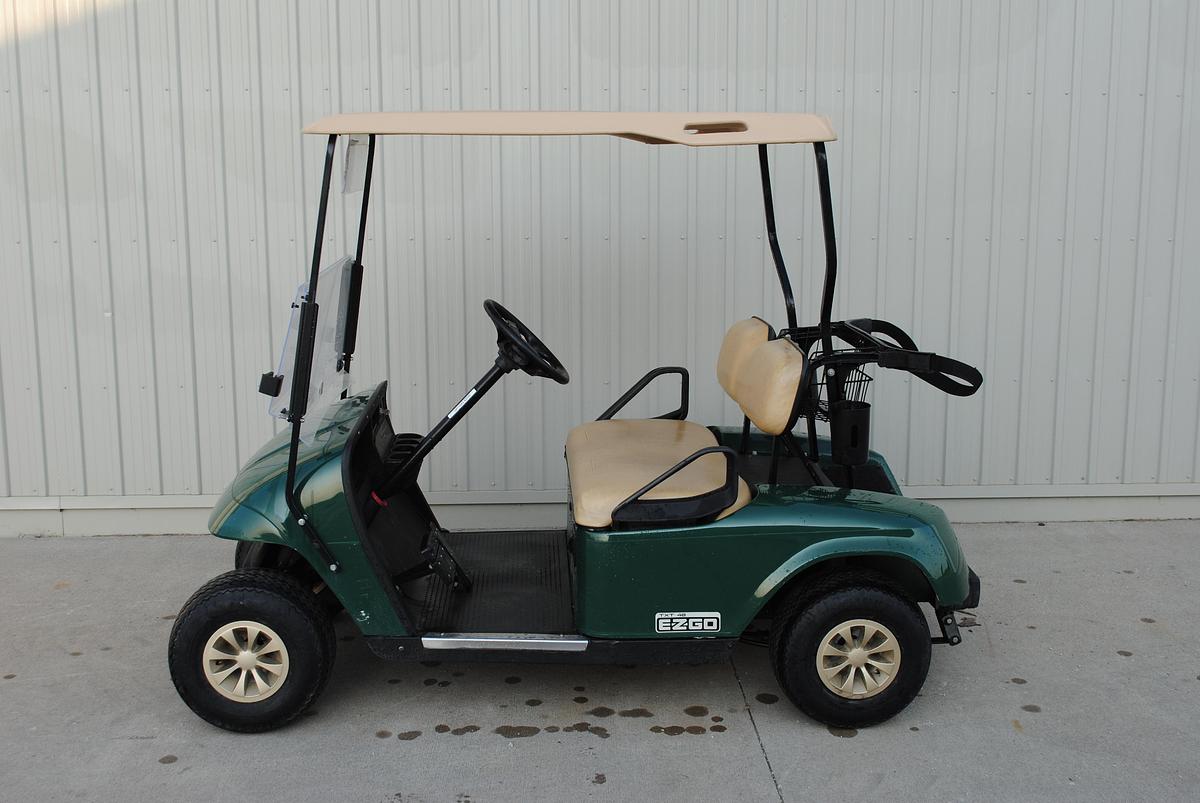 Used 2011 Green EZGO TXT 48V Electric Golf Cart U#1153G
