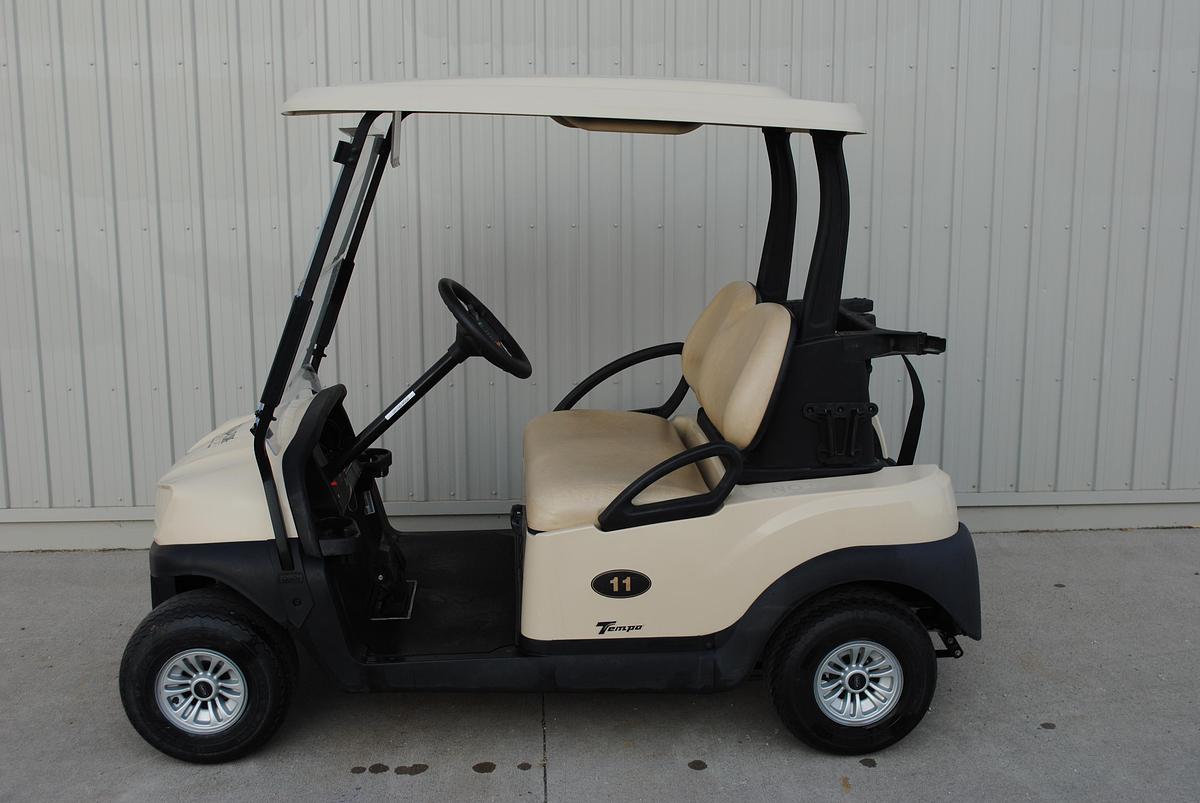 Used 2020 Cashmere Club Car Electric Tempo Golf Cart U#1193G