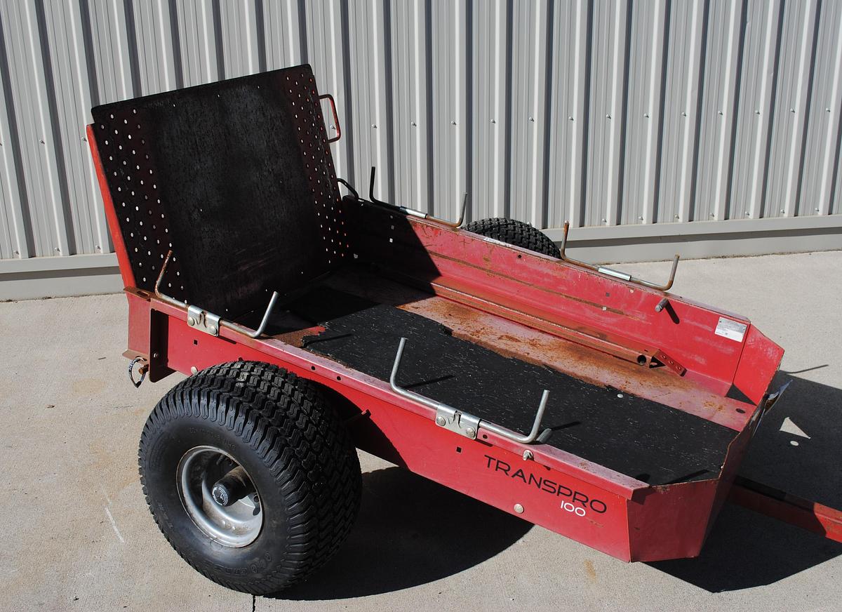 Used 2015 Toro Trans Pro 100 Walking Greensmower Trailer