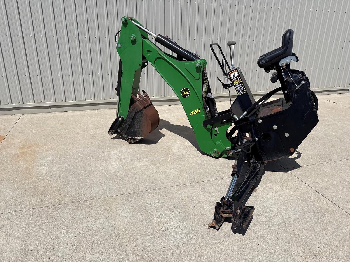 Used John Deere 485 Rear Tractor Backhoe U#2855
