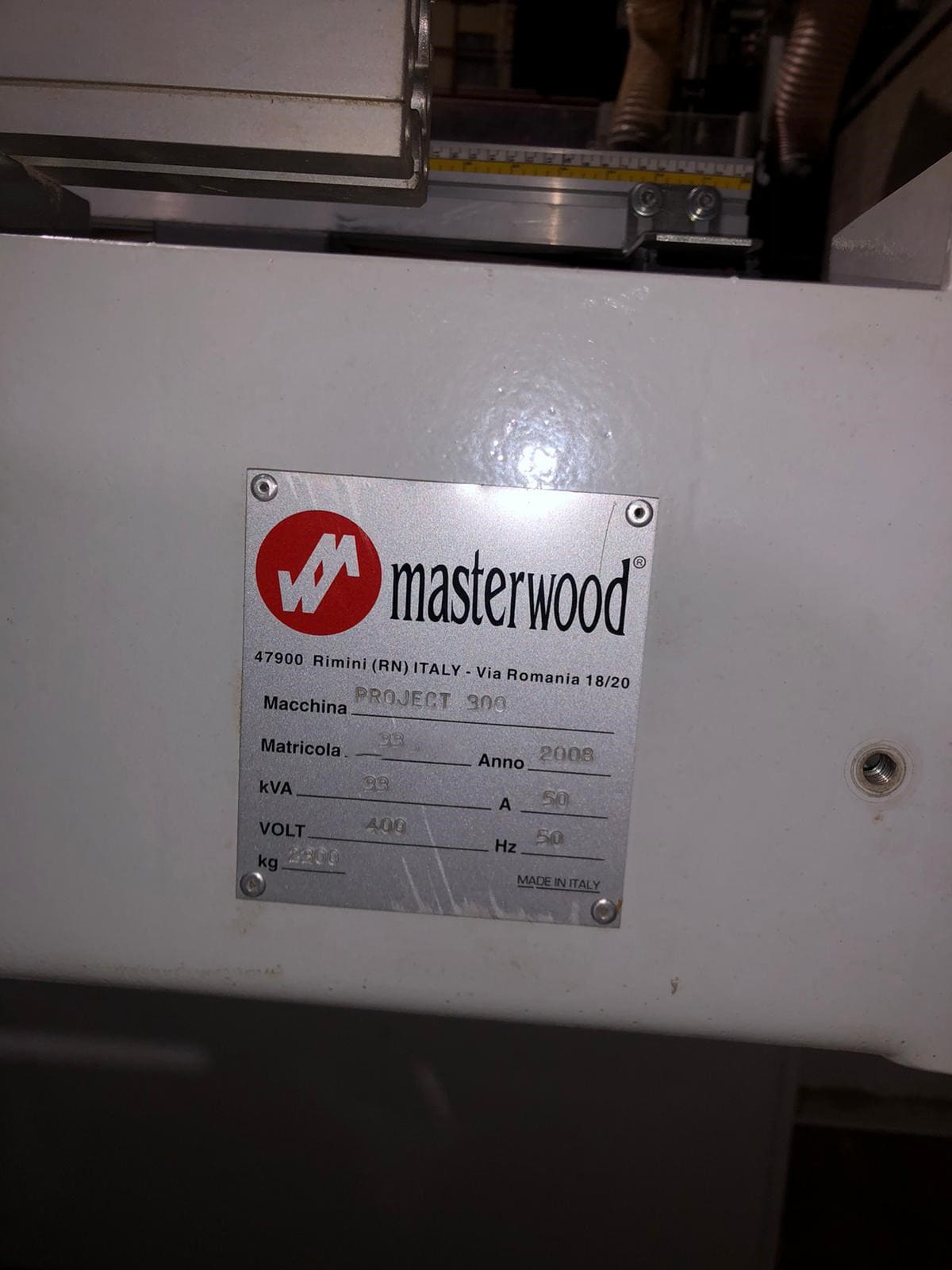 Used MASTERWOOD PROJECT 300 - 2008