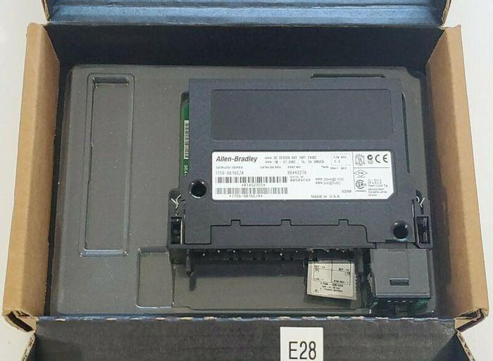 *NEW* ALLEN BRADLEY 1756-0B16E SER A EFUSED OUTPUT MODULE F/W REV 2.4 + WARRANTY