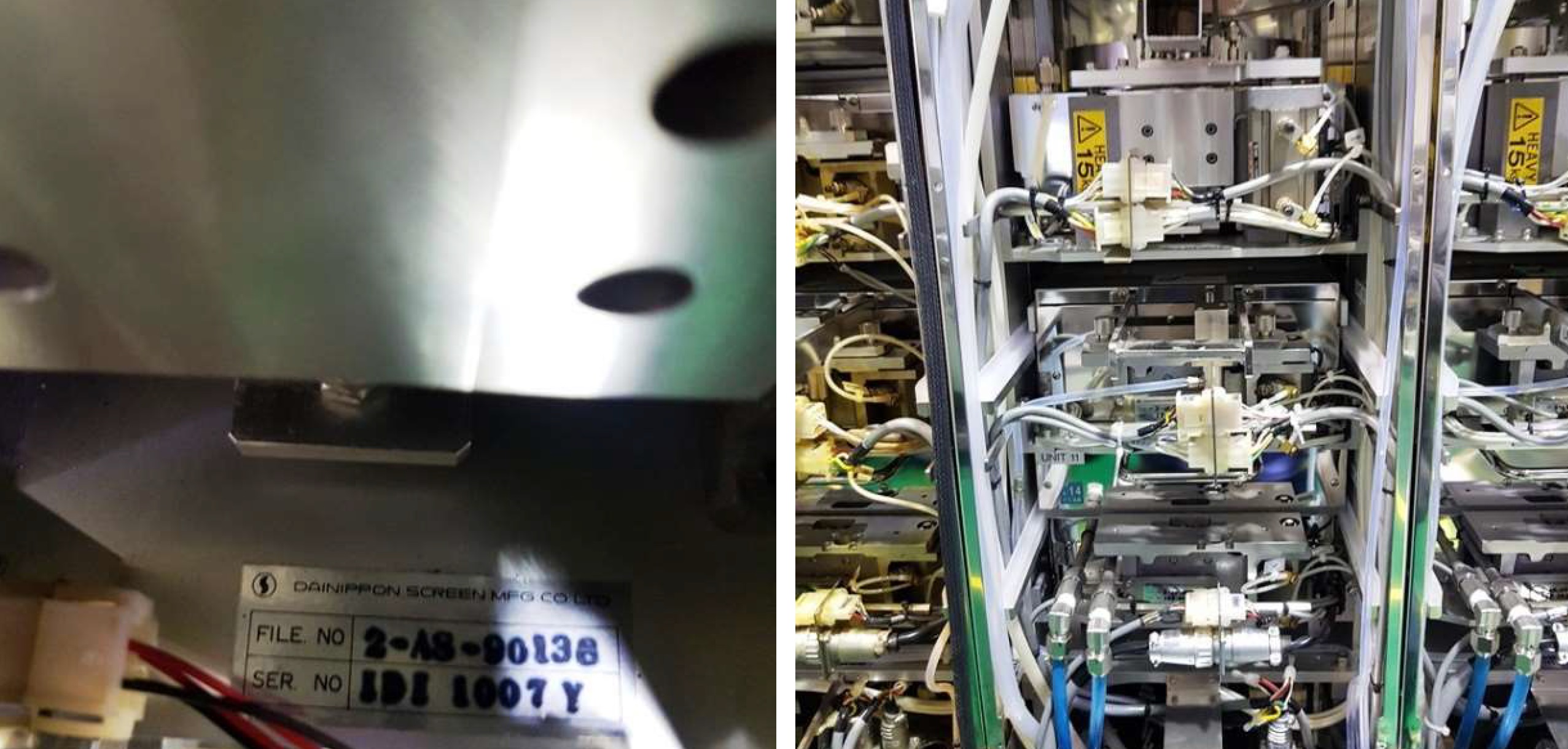 Used 1995 DNS Dainippon Screen SK-W80B-AVPE 2C2D Coater Developer