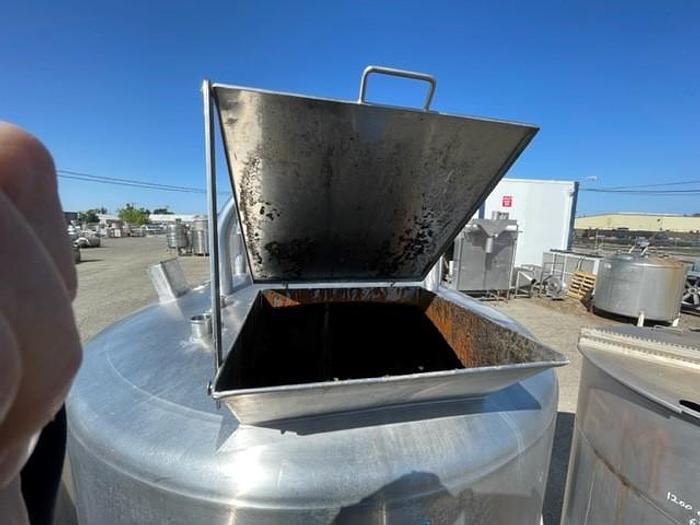 Used DCI 750 Gallon Jacketed Stainless Steel Tank