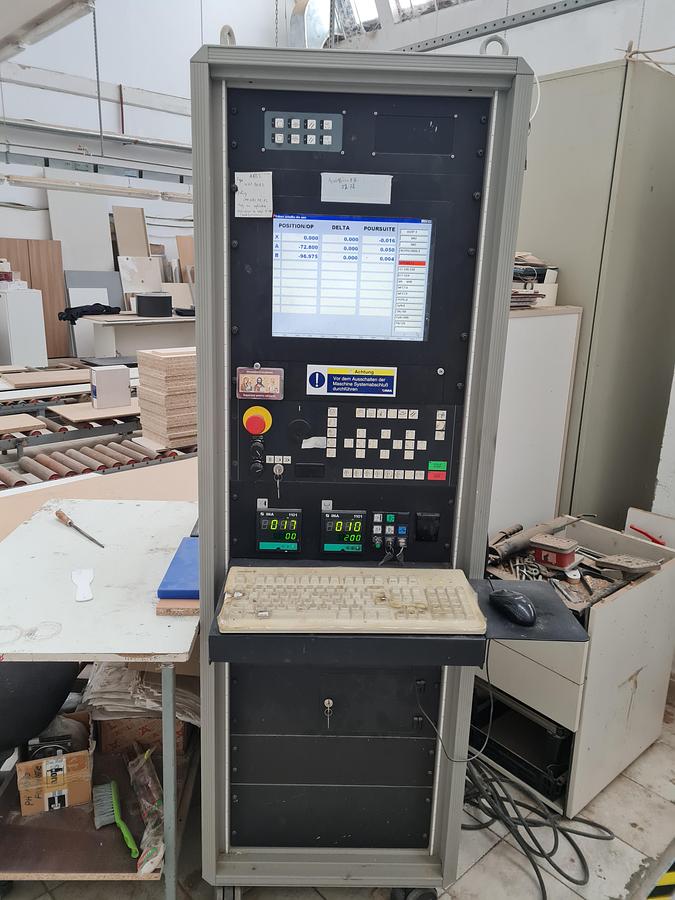 Used IMA BIMA P-480V, 180/480 CNC ROUTER/EDGE-BANDING WORK-CENTER