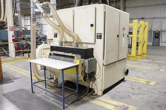 Used CEMCO 4000, 38 INCH DOUBLE-HEAD WIDE-BELT SANDER