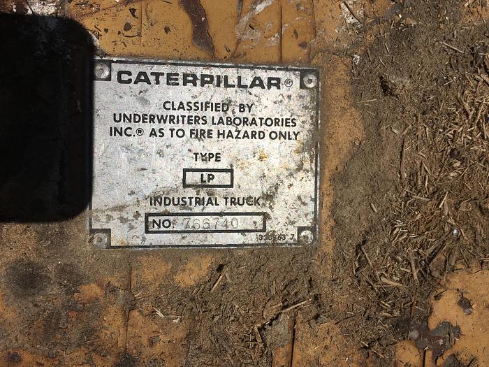 Used CATERPILLAR T30D 3,000 LB PROPANE FORK-LIFT