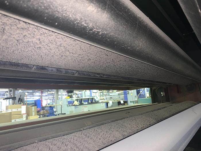 Used BLACK-BROTHERS 52" TOP AND BOTTOM PANEL CLEANING BRUSH MACHINE