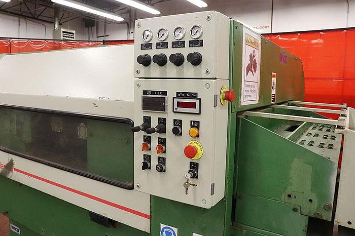 Used WACO LAMELL-90, 24 INCH DIP-CHAIN GANG RIPSAW