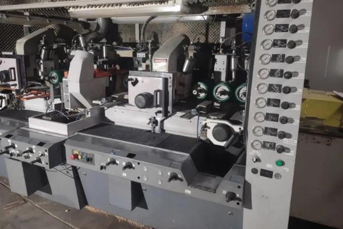 Used ULTRA GL-630, 12" 6-SPINDLE MOULDER