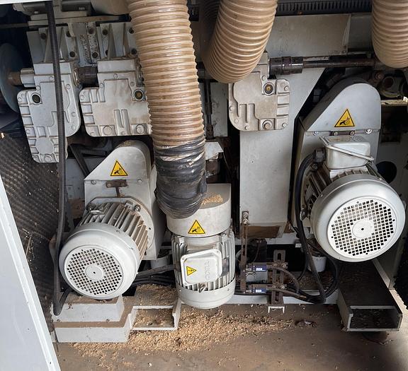 Used LEADERMAC LMC 418 SMARTMAC 8" 4-HEAD MOULDER